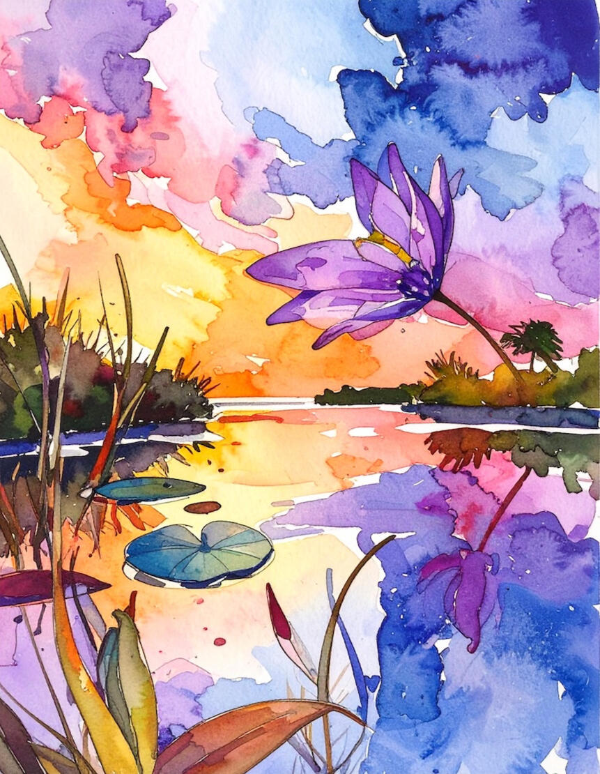 Triptych Right 18 x 24